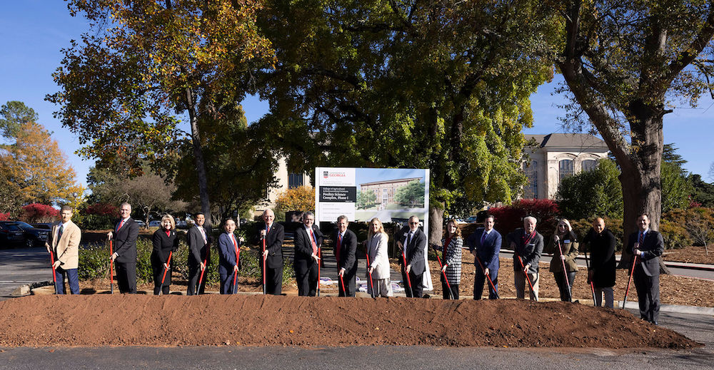 Groundbreaking of Poultry Science Building